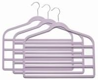 Slim-Line Lavender Multi Pant Hangers