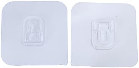 Pssopp Makeup Organizer, Wall Mounted Cotton Pads Dispenser Cosmetics Makeup Cotton Swab Holder for Bathroom Washroom White Gray Canisters