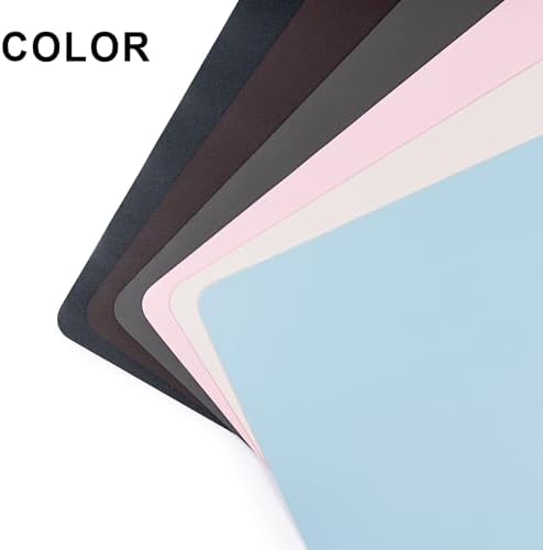 Leather Desk Pad Protector,Non-Slip Desk Pad(Red, 23.6" x 13.7") - Image 7