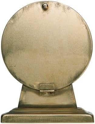 NIKKY HOME Small Gold Table Clock, Silent Vintage Decorative Mantel Clock - Image 6