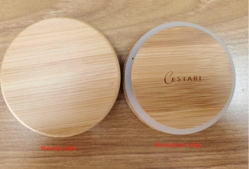 Cestari Pasta Storage Jars: Spaghetti Container Glass Pasta Jar with Bamboo Lid, Airtight Dry Food Storage Kitchen Canister for Snacks, Macaroni, Rotini, Noodles, Candy, and More; 1100 ml, 11.5 inches