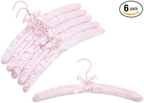 Padded Hanger Color: Pink