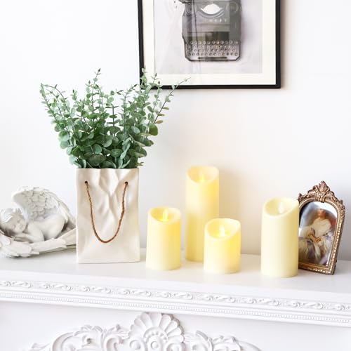 CEWOR 36pcs Eucalyptus Stems Decor 14.1 Inch Artificial Eucalyptus Leaves Fake Greenery Branches for Wedding Centerpiece Flower Floral Arrangement Farmhouse Spring Home Decoration - Image 7