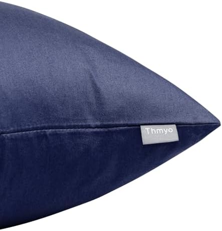Thmyo 4-Pack 100% Cotton Lumbar Decorative Throw Pillow Case 12x20inch - Image 6