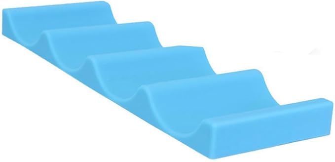 Novelty Silicone Fridge Storage Rack for Cans Bottles Stackable Organizer for Home Garage Pantry and BBQ Lightweight Easy to Clean Beverage Holder Mat