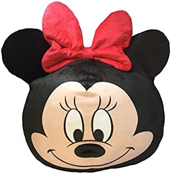 Northwest Disney's Minnie Mouse, 'Minnie Clouds' 3D Ultra Stretch Pillow, 11' Round, Multi Color by Northwest