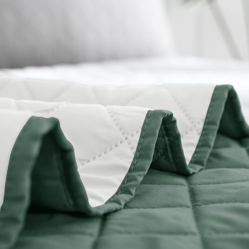 Easy-Going Reversible Quilt Set Full/Queen, Bedspread with 2 Shams - Image 7