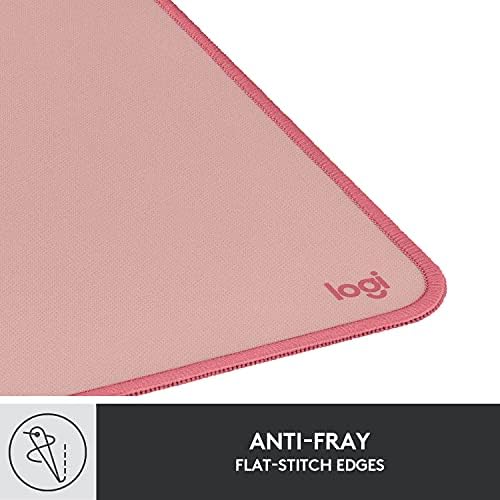 Logitech Studio Series Desk Mat Large 28x12 Inches - Rubber - Darker Rose - Image 7