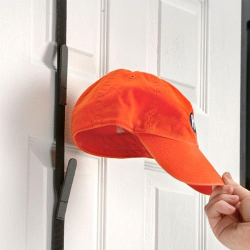 New Perfect Curve2 Cap Rack Fits 9 Each Baseball Hats Visors Over Door Holder