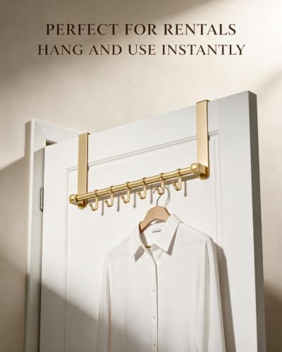 Heavy Duty Over The Door Hooks, Door Hooks Hanger Organizer for Hanging - Image 6