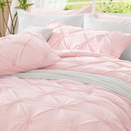 BEDELITE Queen Comforter Set Baby Pink,Fluffy & Soft Comforter - Image 6