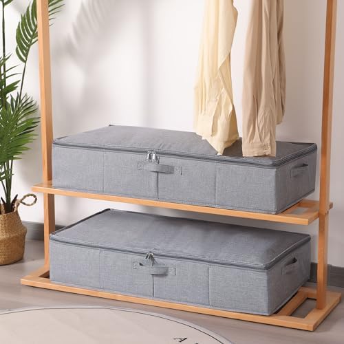 Under Bed Storage Container,Grey,31.5x15.7x5.9 Inch,2 Pack - Image 6