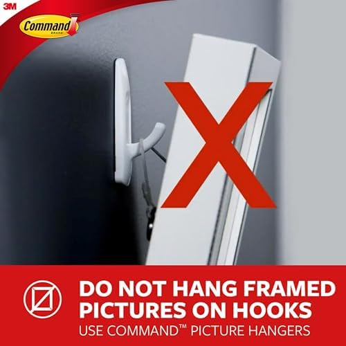 Command Modern Reflections Large Hook, 1 Hook, 2 Strips - Image 6