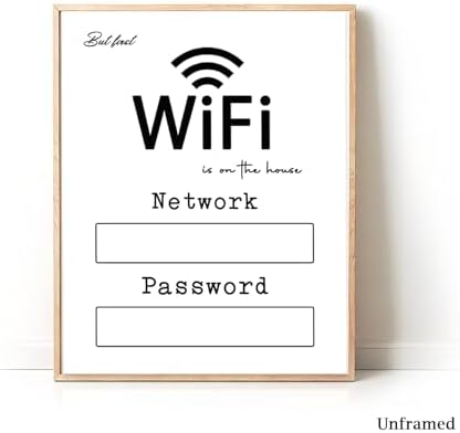 10 Pack Vacation Rental Signs - Wall Art Print Welcome Kit Signs Unframed, Welcome, House Rules, Do Not Flush, WiFi, Leave Shoes, Reuse Towels, Pets Policy, No Smoking, Lock Doors & Windows (8"×10") - Image 7