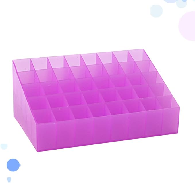 Cabilock Makeup Organizer and Storage Lipstick Storage Case 40 Slots Modern Makeup Pencils Holder Slots