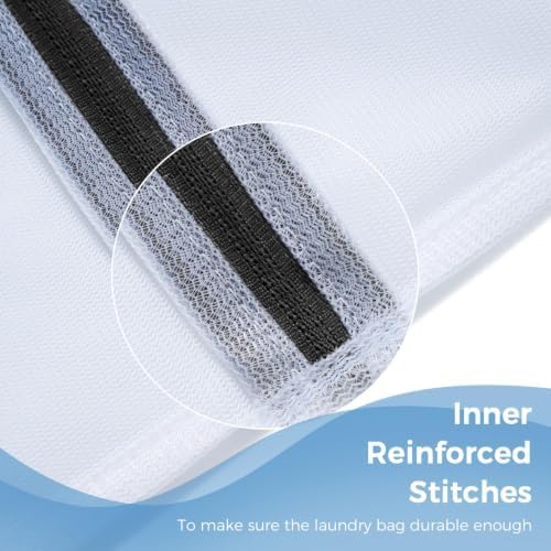 BAGAIL Laundry Bags Mesh Wash Bag for Intimates Lingerie and Delicates,6Pcs(3L,3M) - Image 6