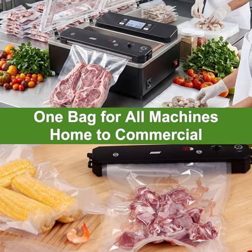 Vacuum Sealer Bags for Food Storage, 100pcs Precut Quart & Gallon - Image 7