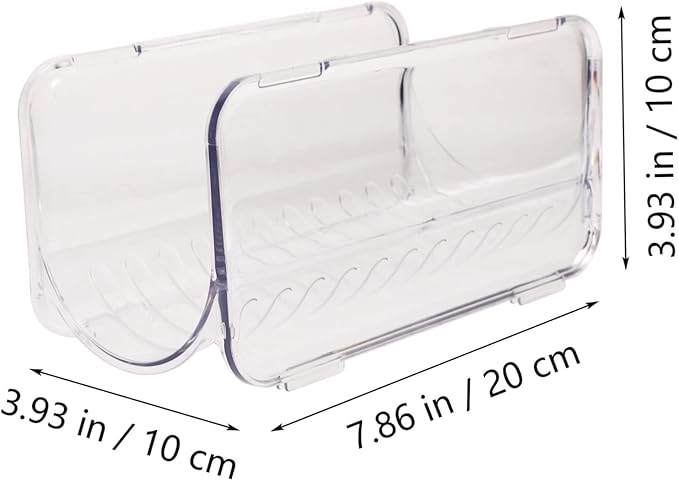 PRETYZOOM 2pcs Stackable Plastic Bottle Organizer Rack for Kitchen Cabinet Water Bottle Storage Stand Multi-Layer Design for Insulated Cups and Tumblers