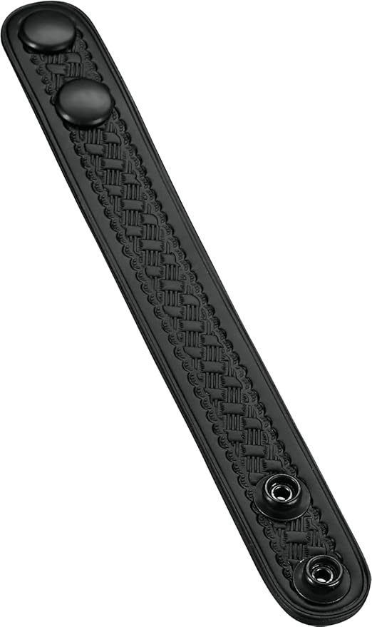 Perfect Fit Shield Wallets Duty Belt Keeper with Double Snap Closure (Pack of 4)