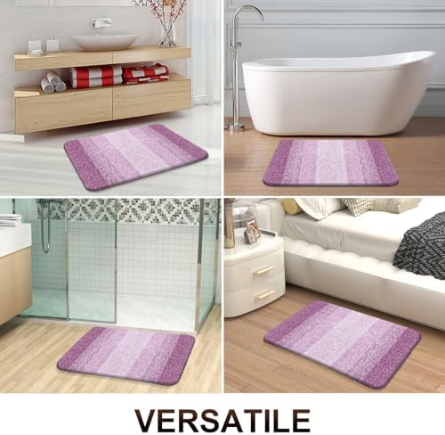 OLANLY Bathroom Runner Rug 44x24, Extra Soft Absorbent Microfiber Bath Rugs - Image 6