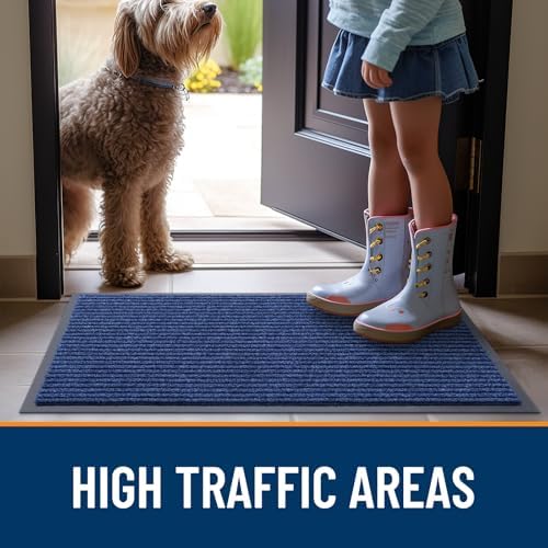 OLANLY 2-Pack Front Door Mats 33x21, Waterproof Heavy-Duty Doormats - Image 7