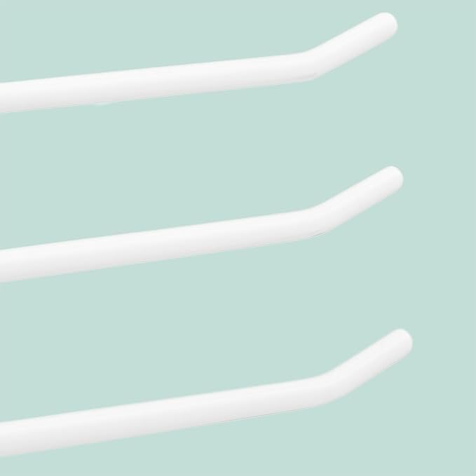 Set of 5 Relaxdays Multi Pants Hangers, Metal Skirt Holder, 3 Trouser Rails, Open, Non-Slip, Assorted Colours