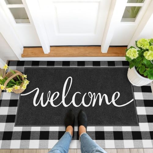 EARTHALL Funny Welcome Mats Outside/Inside 59"x35", Front Door Mat Outdoor Entrance, Indoor Outdoor Mats for Home Entrance, Funny Doormat Outside/Inside Entry, Front Porch Decor for Farmhouse - Image 6