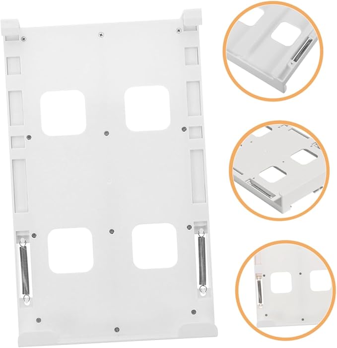 jojofuny 2pcs Fridge Can Organizer Rack for Diameter Soda Beer Cans Double Row Beverage Storage for Refrigerator Pantry -saving Design for Easy Access