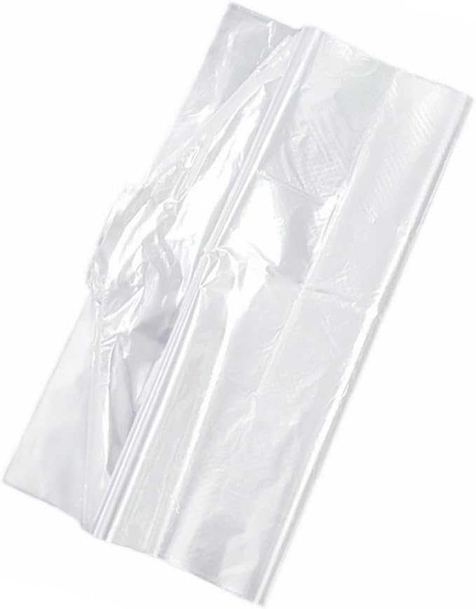 100 Pack Garment Bag,Transparent Clothing Cover, Storage Bag for Short or Children's Clothing (40 * 70)
