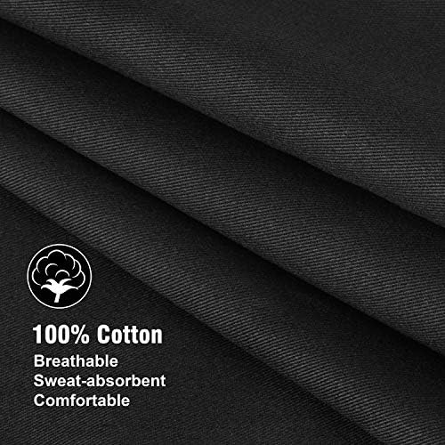 Xornis 100% Cotton Funny Apron for Men Women Adjustable Bib Aprons with 2 Pockets Grill Kitchen Cooking BBQ One Size Fits All - Image 7