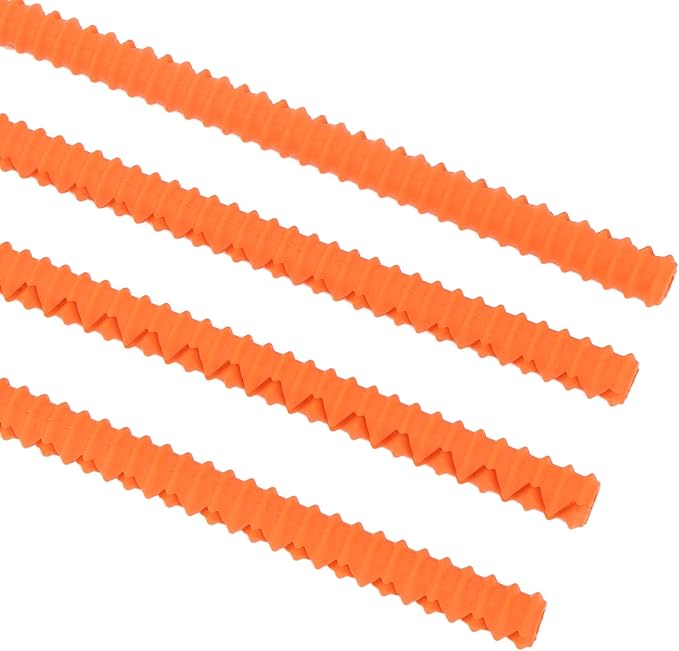 Silicone Oven Rack Protector, Oven Rack Burn for Restaurant (Orange)