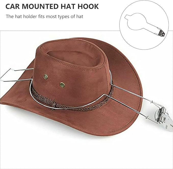 VOSAREA Hat Organizer Stand Multi- hat Rack for Truck Functional car Mounted Helmet Holder Punch- Rack for Rack for s car Shape Keeper