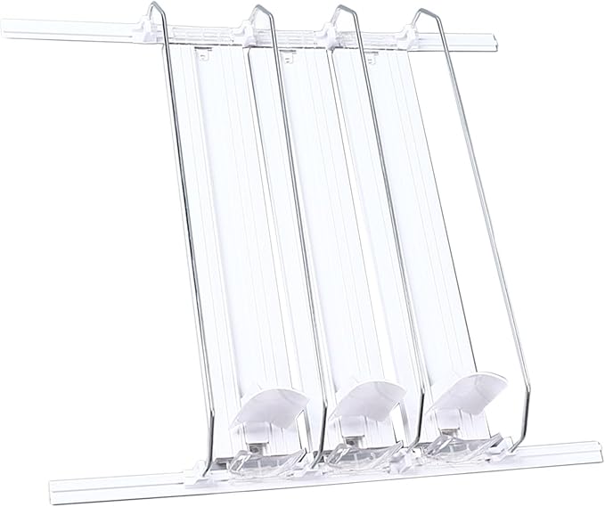 38cm Drink Organizer for Fridge Automatic Pusher Glide 12oz 16oz 20oz Soda Dispenser for Fridge (White)