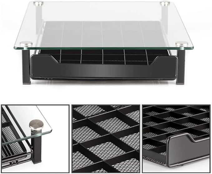 RECAPS Coffee Pod Holder Storage Small Pod Drawer Pods Holder Compatible with Nespresso Original Line Coffee Pods Kitchen Organizer Holds 60 Pods (NOT Compatible with Vertuoline)