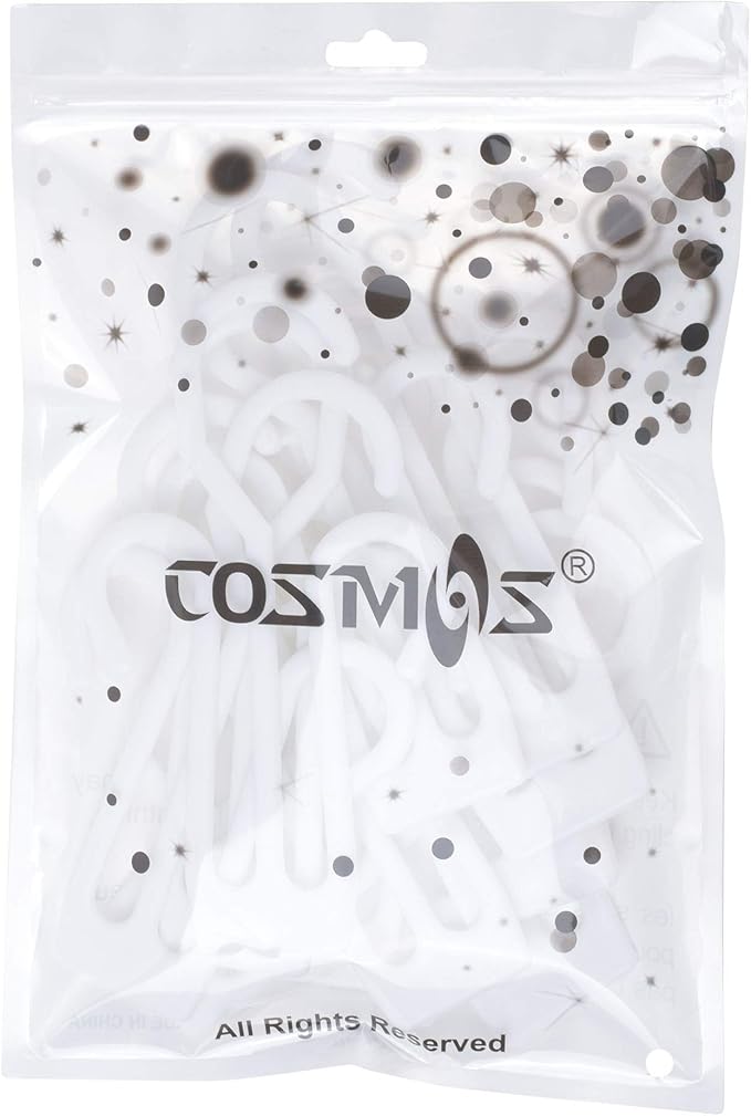 CM Cosmos Pack of 12 Plastic Slippers Leather Shoes Drying Hanging Shoe Rack