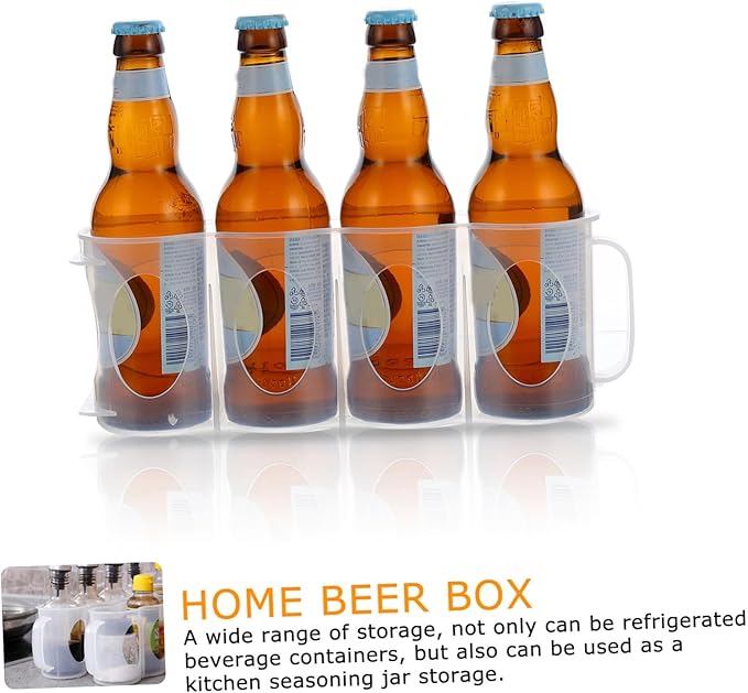 2pcs Soda Can Fridge Holders Fridge Can Dispenser for Pantry Beverage Organizer Beer Preservation Box
