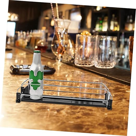 2pcs Automatic Pusher Can Organizer for Fridge Drinks Dispenser Smooth Surface