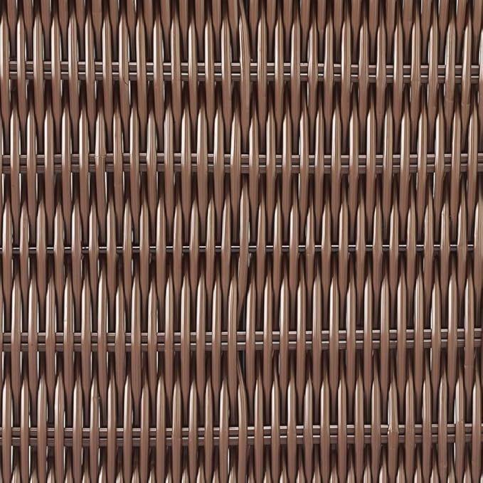 Whitmor Rattique Java Set of 3 Pieces Storage Baskets -Small (8.5"x11.4"x5.5"), Medium (9.8"x13"x6") and Large (11.4"x14.6"x6.5")