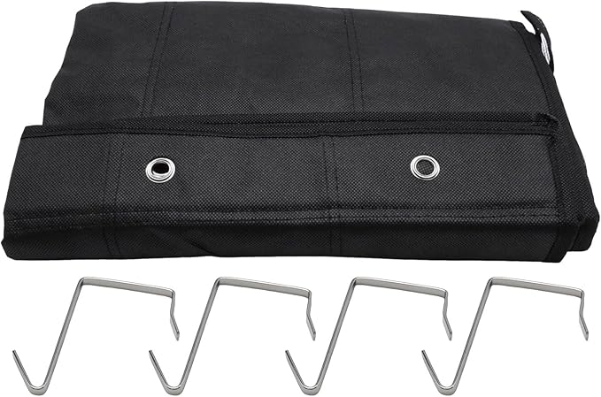 Black 40 Large Pockets Over The Door Shoe Organizer, Mesh Hanging Shoe Rack for Closet, Over Door Organizer Shoe Organizer for Wall