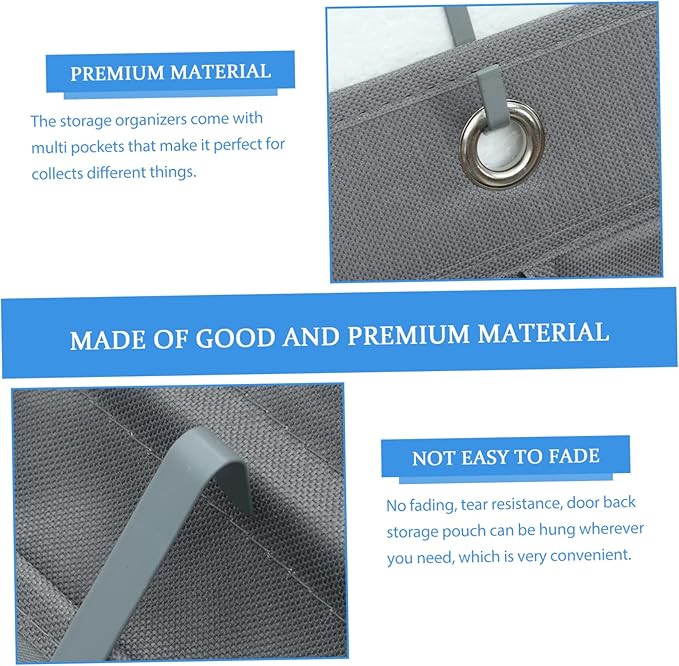 Ciieeo Door Storage Bag Oxford Cloth Large Capacity Home Organization Closet Pouch