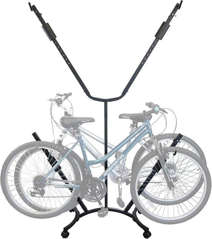 Let's Go Aero V-Tree™-4 Four Bike Home, Garage, & Office Mobile Storage Stand (Model B00284)