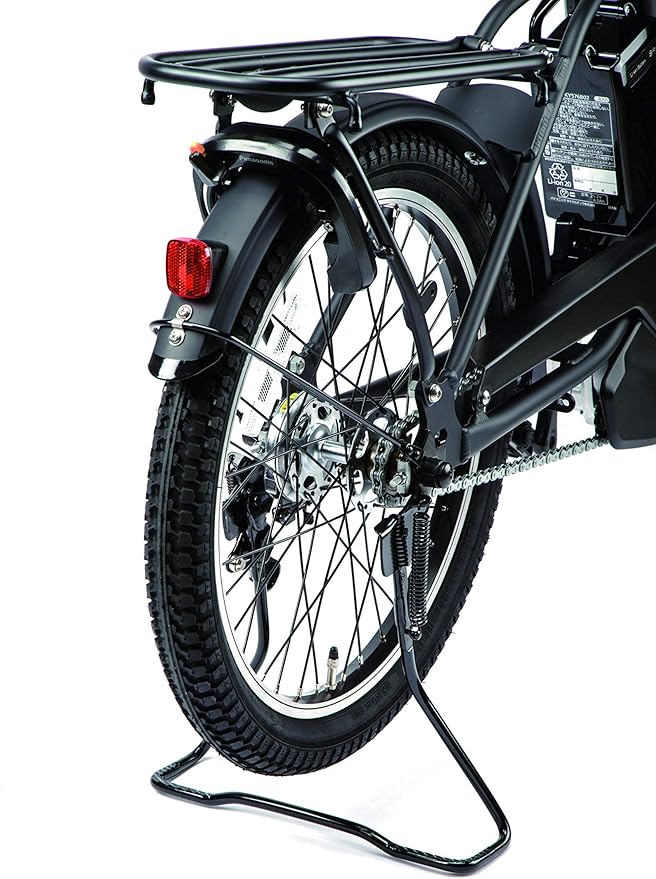 YUAKUOD パナソニック(Panasonic) 自転車スタンド 両立スタンド 20型 【NCS1138S】 ブラック