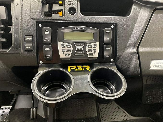 Set of 2 - Plastic Replacement Cup Holder Cup Holders Honda Pioneer/Yamaha Rhino