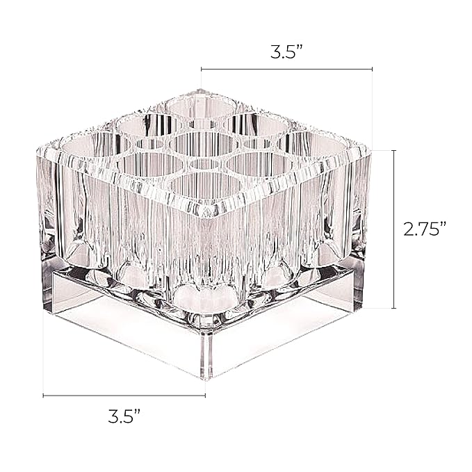 Zadro 9-Compartment Cube Cosmetic Organizer