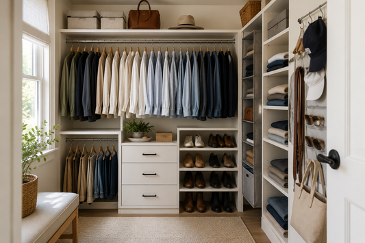 Closet Organization Ideas: How to Store Clothes, Shoes, and Accessories Smarter