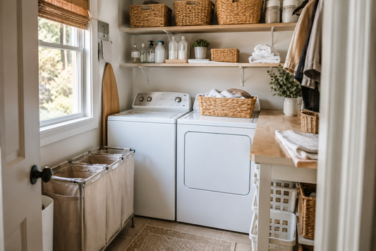 Laundry Room Organization Ideas for Small Spaces