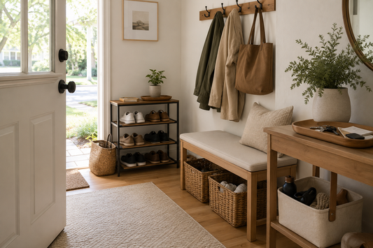 Entryway Organization Ideas: How to Keep Shoes, Bags, and Daily Essentials in Order