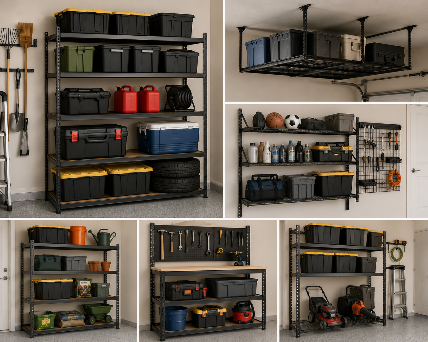 Garage Tool Shelves