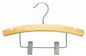 Only Hangers 12" Children's Wooden Hanger w/Clips [ Bundle of 25 ]