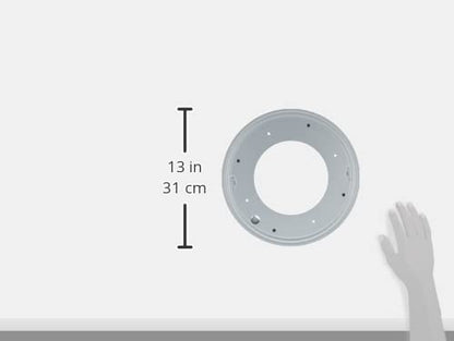 Shepherd Hardware 9549 12-Inch Lazy Susan, 1000-Lb Load Capacity, Metal